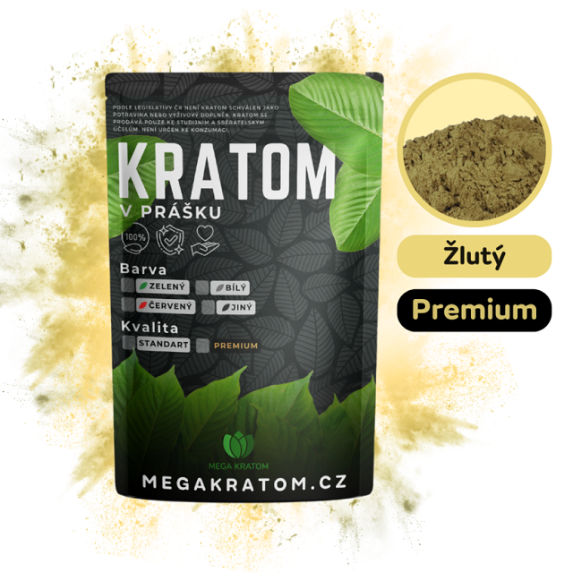 Kratom jako možnost povzbuzení.
